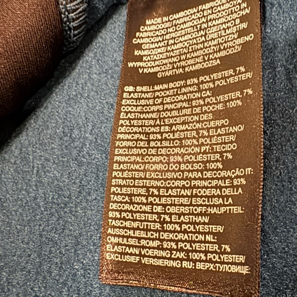 NEW North Face Crest Full-Zip Fleece Lightweight Cozy Outdoors Zippered Pockets - Picture 10 of 10